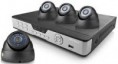 KIT ZMODO / DVR ZMD-DX-SBN8 / disco 2TB / 4 x cámaras ZMODO domo 700TVL + kit instalación